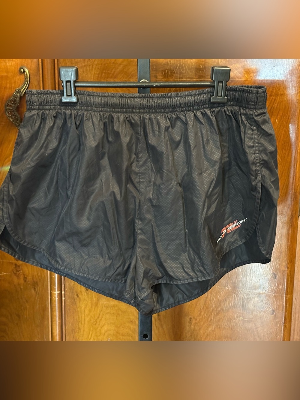 Polo Sport Ralph Lauren Black Motion Logo High Cut Bathing Suit